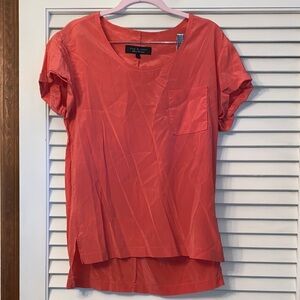 Rag & Bone Silk blouse coral S